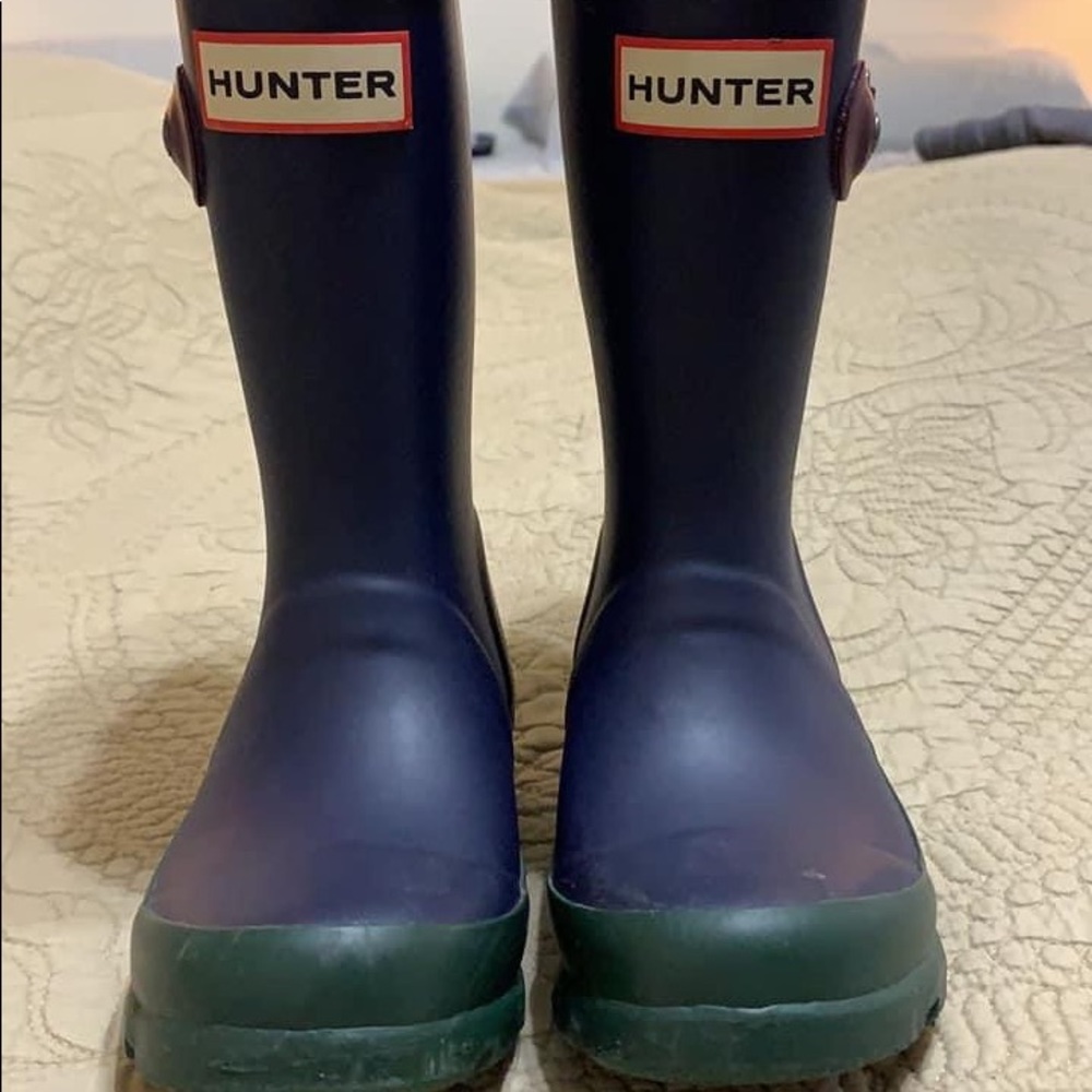 Hunter boys rain boots